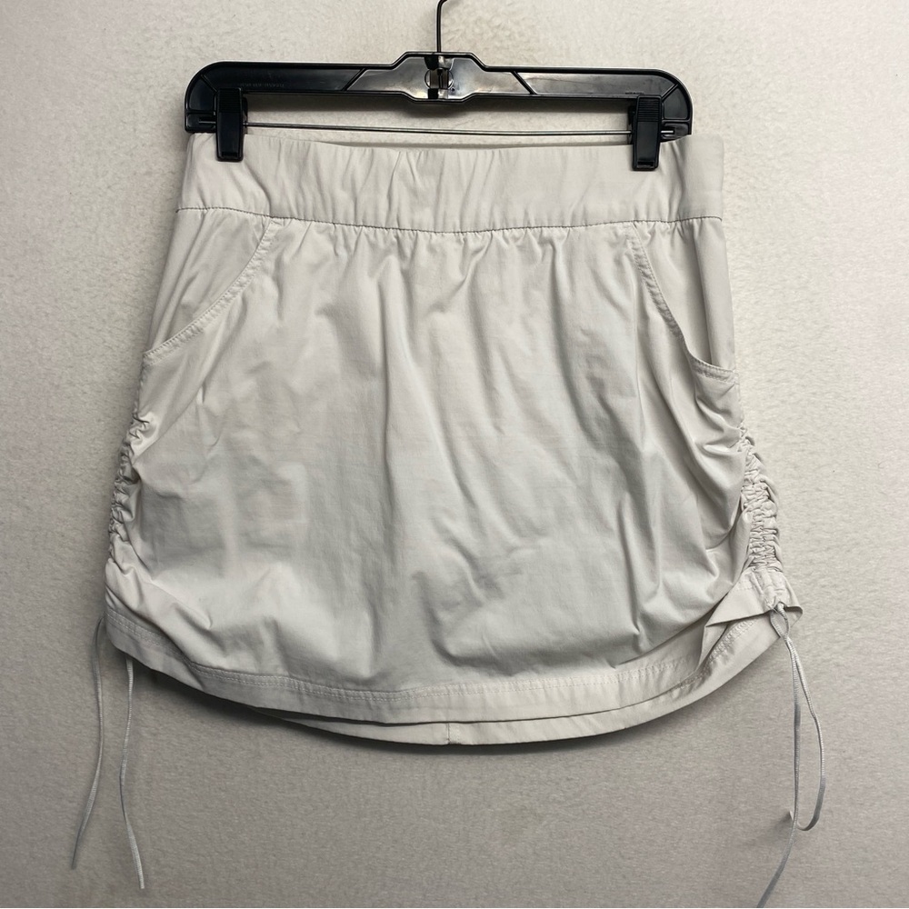 Columbia L White Omni Shield Anytime Casual Skort Shorts Mini Skirt Tie‎ Side